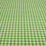 gingham green table cloth 52x70