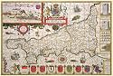 Jigsaw of County Map of Cornwall 1611 (Mapseeker Jigsaw Collection)