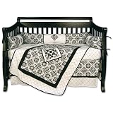 Trend Lab Versailles Black and White 4 Piece Crib... by Trend Lab
