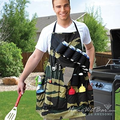 Grill Sergeant BBQ Apron Barbecue Tailgating Camouflage Accessory .#GG4346 43ETR98-Y328591