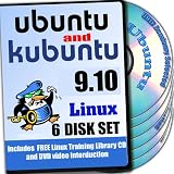 Ubuntu 9.10 and Kubuntu 9.10, 6-disks DVD Installation and Reference Set