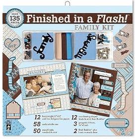 Finished in a Flash Scrapbooking Kit, Family