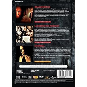 Hannibal Lecter - La trilogie : Le silence des agneaux + Hannibal + Dragon Rouge