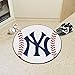 FANMATS MLB New York Yankees Nylon Face Baseball Rug