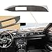 Car Interior Trim Carbon Fiber Center Console Panel Sticker For 2015-2017 Mustang