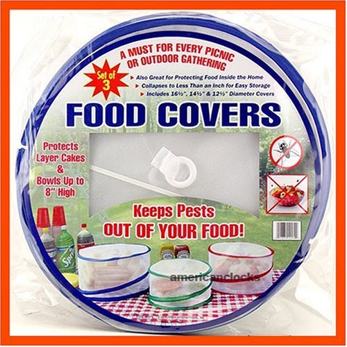 Pop Up Mesh Food Covers Set Of 3