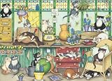 Ravensburger Crazy Cats In The Garden 1000 Piece Puzzle