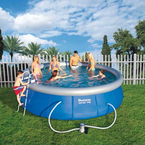 Bestway Fast Set Pool Komplett-Set 457 x 122cm