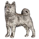 柴犬 （シバ イヌ） イギリス製 アート ドッグ ブローチ コレクション