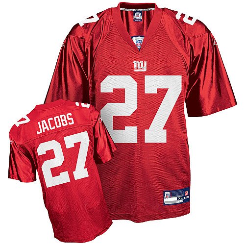 Reebok New York Giants Brandon Jacobs Youth Replica Alternate Jersey Small