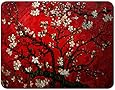 Meffort Inc Standard 7 x 9 Inch Mouse Pad - Vincent van Gogh Cherry Blossoming