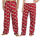 University of Arkansas Razorbacks Logo Scrub Pants DRAWSTRING BOTTOMS-Size SM- 100% Natural Cotton - NOT a CHEAP BLEND - For HIM or HER