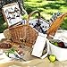 Picnic at Ascot Santa Cruz Huntsman Basket for Four with Coffee Set and Blanket.