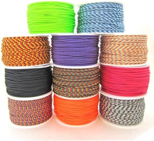 Micro Sport Cord 1.18mm X 125 Ft Small Spool Lightweight Braided Cord
