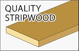 Dollhouse Miniature Strip Wood 3/64 x 5/32