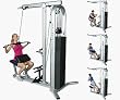 Inflight Finess Lat Pull/Row Combo