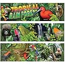 Carson Dellosa Mark Twain Tropical Rain Forest Bulletin Board Set (410039)