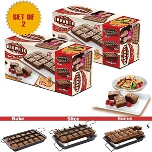 Perfect Brownie Pan Set (Set of 2) by PERFECT BROWNIE SET