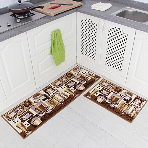 Kitchen floor mats/Water absorbent and non slip mat/Entrance mat/Bathroom Bathroom mats/Mat-K 40x120cm(16x47inch)