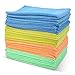 Masthome 20 Pack Reusable Microfiber Cleaning Cloth for Kitchen Car Cleaning Soft Cleaning Rags for Glass Stainless Steel Without Chemicals