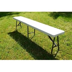 Klappbank, Bierbank, Campingbank, 183 cm