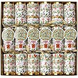 Caspari Celebration Crackers with Luxury Embellishments, 12-1/2-Inch, 12 Days