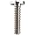Titanium Machine Screw, Binding Head, Slotted Drive