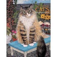 Mimi Vang Olsen: Cats Coloring Book