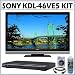 Sony BRAVIA KDL-46VE5 46-Inch 1080p 120Hz + DVD Accessory Kit