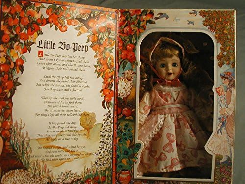 MARIE OSMOND STORY BOOK DOLL - 1994 LITTLE BO PEEP W/ SHEPERD STAFF