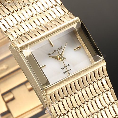 Taylor Cole TC034 Womens Quartz mother of pearl dial brass tassel Band Wrist Watch