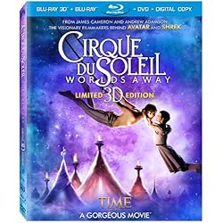 Cirque Du Soleil - Worlds Away (Three-Disc Combo: Blu-ray 3D / Blu-ray / DVD / Digital Copy)