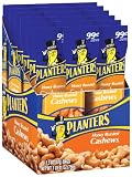 Planters Honey Roasted Cashews, 1.5-Ounce Pouches (Pack of 18)