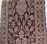 Traditional Indian Ethnic Sari Fabric Glass Coaster