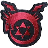 Full Metal Alchemist Brotherhood Uroboros Logo Patch