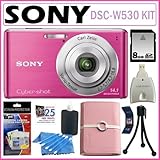 Sony Cyber-Shot DSC-W530 14.1 MP Digital Still Camera with 4x Wide-Angle Op ....