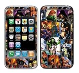 Iphone 3GS 3G Comic book Girls Heroes and Villains Skin for your apple iphone