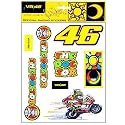 Valentino Rossi Aufkleber - Sticker Set 5 mit Ducati - 8 Stück