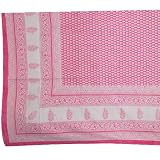 Cotton Sheet for Bed Block Print Queen Size (bshtd633)