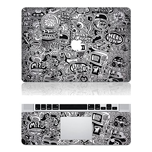 Cartoon Style Macbook Decals Stickers Mac Decal for Apple Macbook