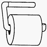 Tools & Hardware : Interdesign 67001 Toilet Paper Holder