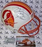 Mike Alstott Autographed/Hand Signed Tampa Bay Buccaneers T/B Authentic Full Size Proline Football H