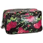 Betsey Johnson Glitzy Floral Large Cosmetic