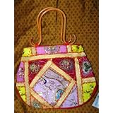 Boho Banjara Gypsy India Sari Tapestry Handbag Purse Totes