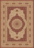 Lalee 347106745 Teppich T&auml;bris 100 200 x 290, rot