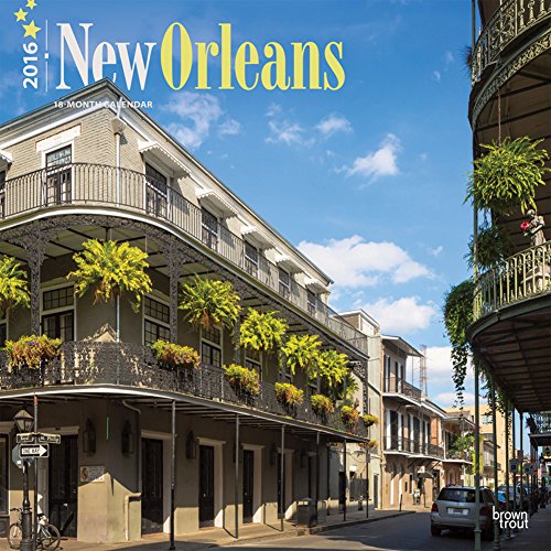 New Orleans - 2016 Calendar 12 x 12in