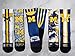 Rock'em Apparel University of Michigan UM Wolverines Custom Athletic Crew Socks