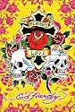 Poster Ed Hardy - In Memory - Tattooposter Tattoo Tattoos Schädel Totenköpfe - Maxiposter - Größe 61 x 91,5 cm