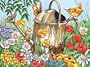 12 Inch x15-1/2 Inch Paint By Number Kit - Watering Can