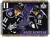 Anze Kopitar - Los Angeles Kings NHL Woven Tapestry Throw (48x60")